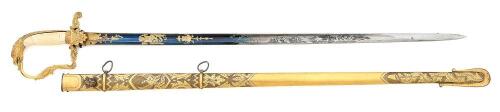 Ornate Eaglehead Officer’s Sword