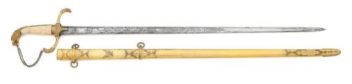 Eaglehead Non-Regulation Militia Officer’s Sword