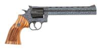 Beautiful Factory Engraved Dan Wesson Model 15-2VH Double Action Pistol Pac Revolver