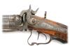 Extremely Unusual Ornate Three Barrel Combination Gun by Stiegele - 2