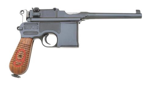 German C96 Semi-Auto Pistol by Mauser Oberndorf