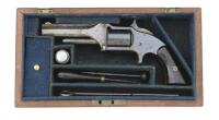 Cased Smith & Wesson No. 1 1/2 First Issue Revolver