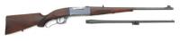 Savage Model 99 Takedown Lever Action Rifle Two Barrel Set