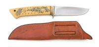 Early Lile Signature Big 7 Drop Point Hunter