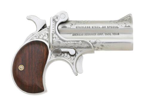 Dirpbringer American Derringer Corp., Engraved Model 1 Derringer