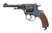 Soviet M1895 Nagant Double Action Revolver by Tula