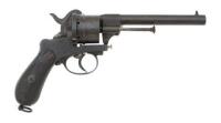 Belgian Lefaucheux Patent Pinfire Double Action Revolver