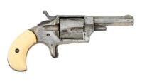 Hopkins & Allen Ranger No. 2 Single Action Pocket Revolver with Scarce Celluloid Grips