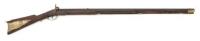 Unmarked Percussion Fullstock Smoothbore Rifle with Steele & Warren Lock