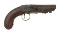 British Flintlock Coat Pistol by Patrick