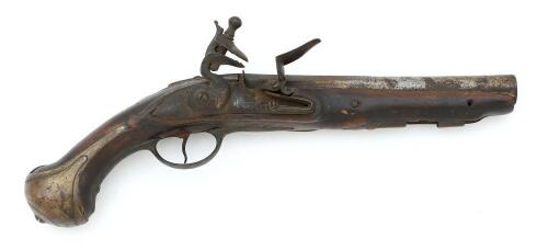 Unmarked European Flintlock Holster Pistol