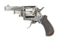 Belgian British Bulldog Folding Trigger Double Action Revolver