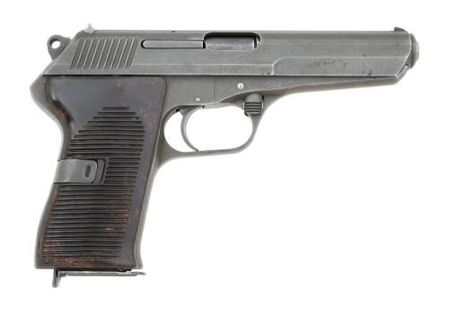 Czechoslovakian Model 52 Semi-Auto Pistol by Ceska Zbrojovka