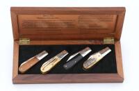 Case XX 1992 Limited Edition Set of Barlow Folding Knives