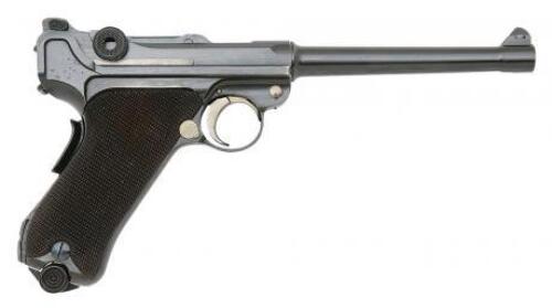 German 1906 Variation Navy Luger Pistol by DWM with Danzig Shipyard Marking