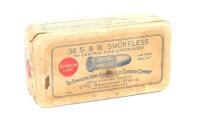 Lot of Collectible Remington 38 S&W Smokeless Cartridges