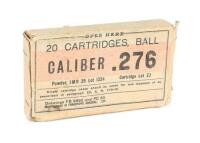 Collectible .276 Ammunition