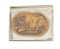 Weatherby Elephant Head Belt Buckle