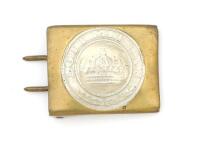 WWI Imperial Crown Belt Buckle