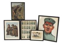 Lot of Framed Military Prints