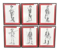 Civil War Caricature Drawings