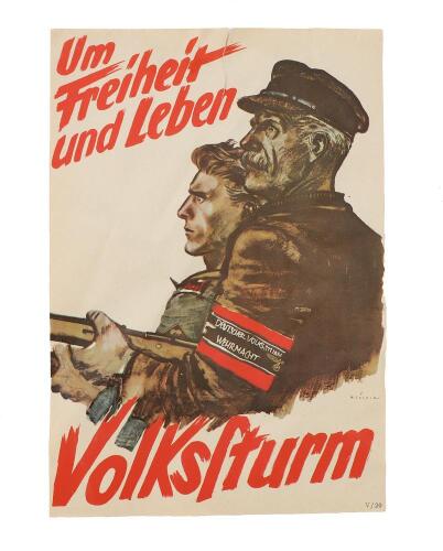 Volkssturm Recruiting Flyer