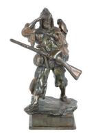 “Robinson Crusoe” Bronze Sculpture by Pompeian Bronze