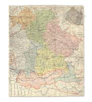 Vintage Map of Germany