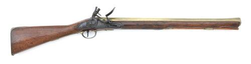 Fine Henry Nock Brass-Barreled Flintlock Blunderbuss