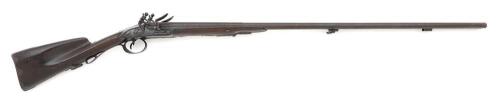 Unmarked French Flintlock Double Barrel Fowler