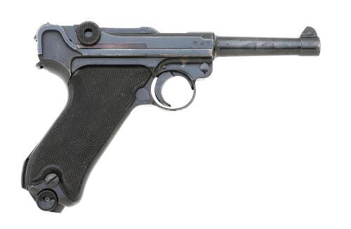 German P.08 Luger byf-Coded Pistol by Mauser