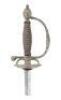 European Chiseled Steel Hilt Small Sword - 2