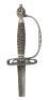 Fine Ornate European Silver Hilted Small Sword - 2