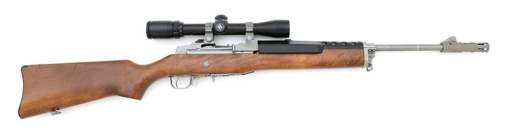 Semi Auto Ranches Ruger Mini-14 Stainless Semi-Auto Ranch Rifle