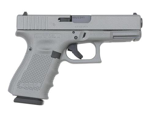 Custom Glock Model 19 Gen 4 Semi-Auto Pistol