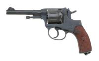 Russian Model 1895 Nagant Double Action Revolver by Tula