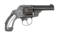 Smith & Wesson 38 Safety Hammerless Revolver