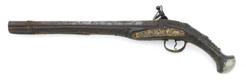 Middle Eastern Flintlock Tourist Trade Pistol