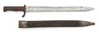 Scarce Erfurt M1898/02 Sawback Bayonet