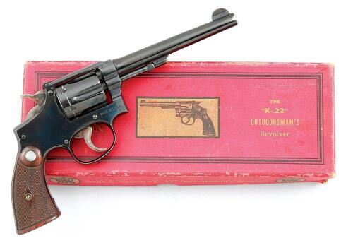 Smith & Wesson K-22 Outdoorsman Hand Ejector Revolver