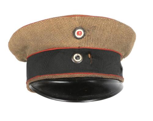 Rare Imperial German Colonial Troops Officers Cap