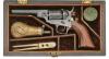 Rare and Very Fine Colt Model 1848 Baby Dragoon Revolver with Deluxe Rosewood Case - 2