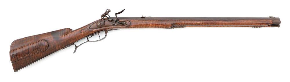 Honaker Rifle Lovely Contemporary German-Style Smoothbore Flintlock Jaeger “Rifle” by ...