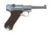 German P.08 Luger S/42 Pistol by Mauser