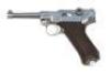 German P.08 Luger S/42 Pistol by Mauser - 2