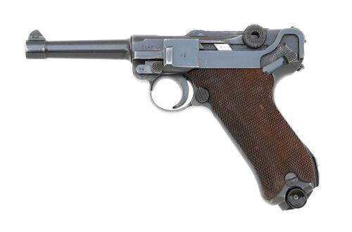 German P.08 Luger S/42 Pistol by Mauser