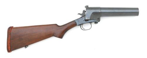 Rare British Contract Shoulder-Fired Flare Gun by Harrington & Richardson