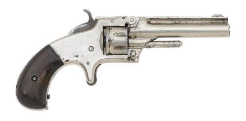 Rare Merwin & Hulbert Tip Up Single Action Revolver by O.S. Cummings