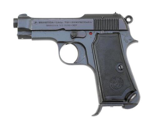 Beretta Model 1935 Semi-Auto Pistol with Italian Air Force Markings