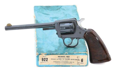 Harrington & Richardson Model 922 Double Action Revolver with Original Box